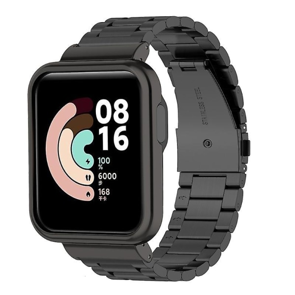 For Mi Watch Lite/redmi Watch Wristband Strap Durable Bracelet Smartwatch Band Black