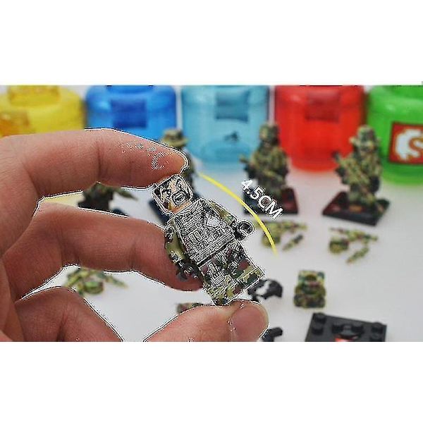 Falcon Commando Minifigure Assembling Doll Toy Military Building Blocks 6pcs