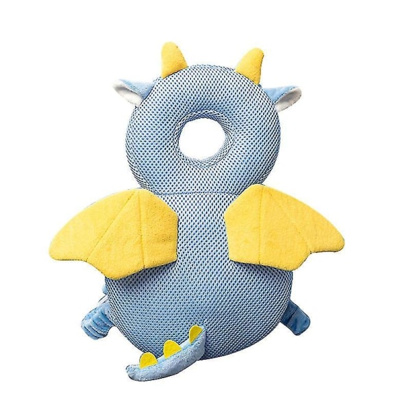 1-3t Toddler Baby Head Protector Safety Pad Cushion Back Prevent Injured Angel Bee Cartoon Security Pillows Flying dragon