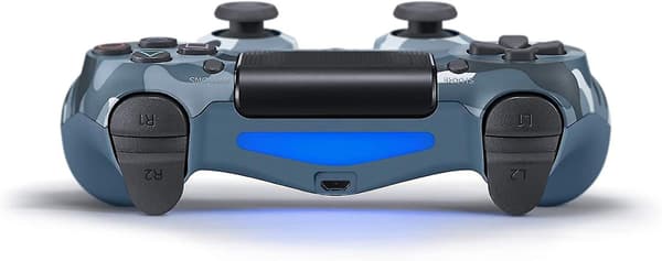 Trådløs spilcontroller kompatibel med PS4/ Slim/Pro konsol Blue Camouflage