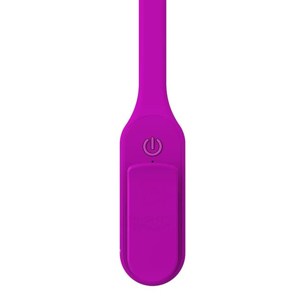 Mighty Bright Recharge 2 LED Clip On Book Light Rechargable With Micro USB Cable Provided, Various Colours Purple