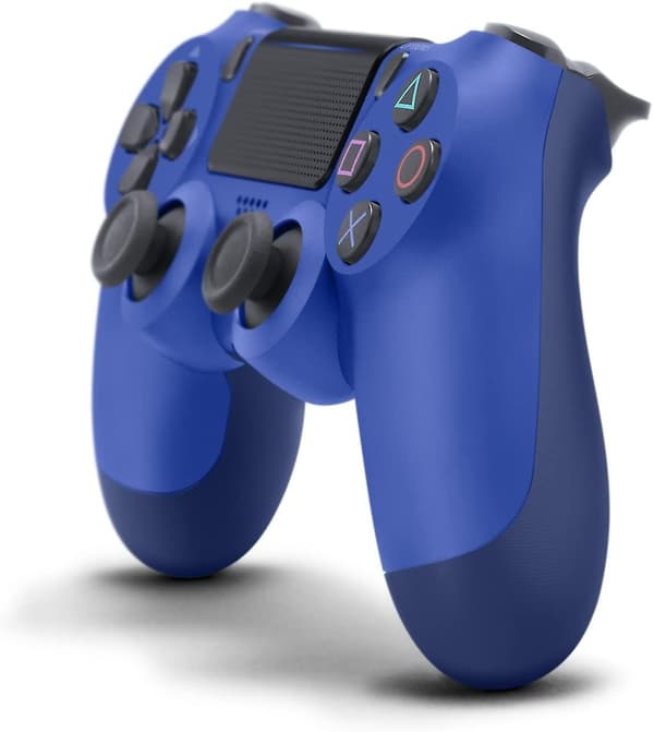 Trådløs spillkontroller kompatibel med PS4/ Slim/Pro-konsoll Blue
