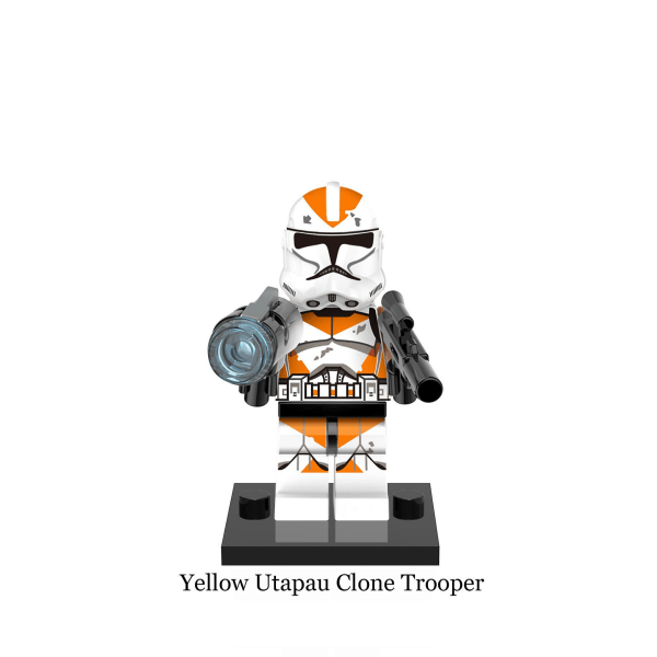8 stk. Star Wars Montert Byggekloss Minifigur Leke