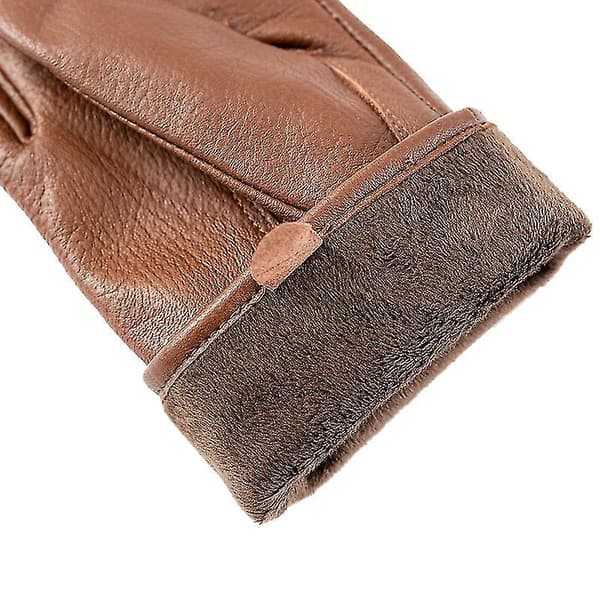 Ægte fåreskindshandsker til kvinder, vintervarme cashmere