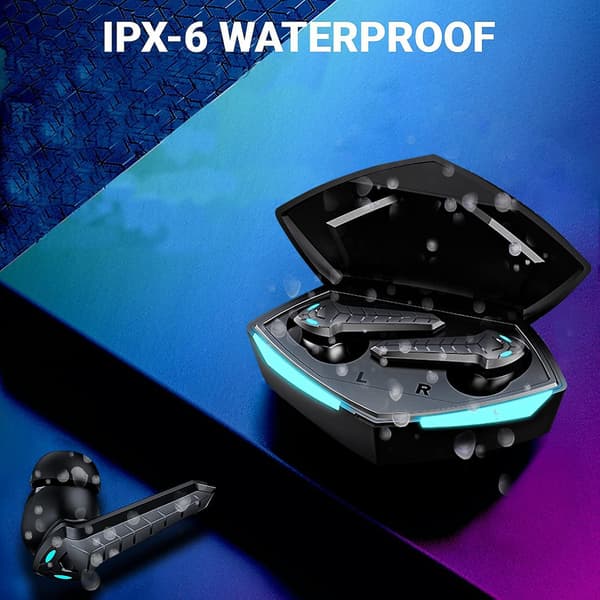 Wireless Bluetooth Gaming Headset Stereo Headset Active Noise Canceling Sport, Built-in Mic