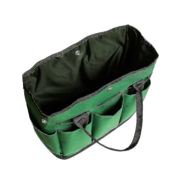 Multifunctional Portable Tool Storage Green Oxford Wall Hanging Storage Bags Pockets