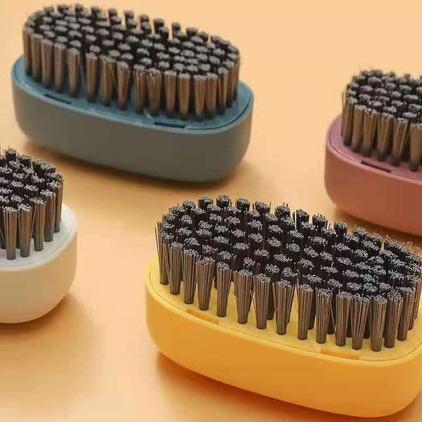 Soft Bristle Laundry Scrub Brush For Cleaning Household Small Shoes Clothes Brush Multifunction
