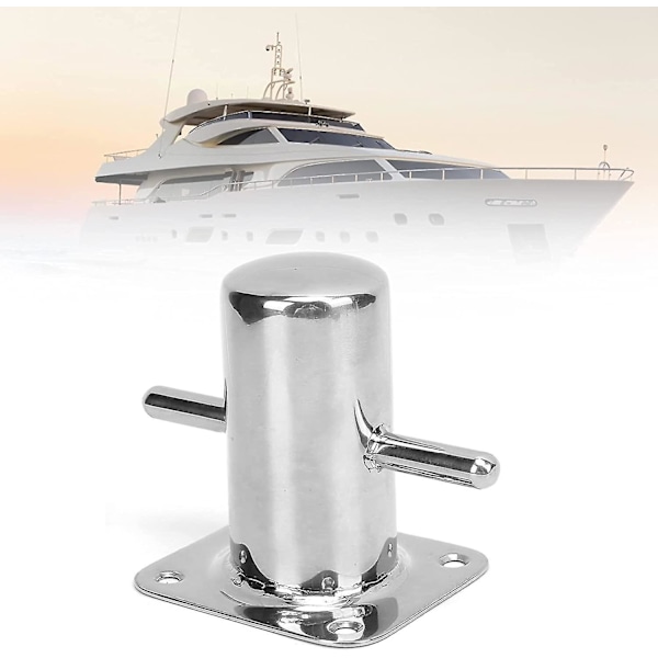 Boat Mooring Cross Mooring Bollard Boat Dock Cleat Single Mooring Hardware Accessory