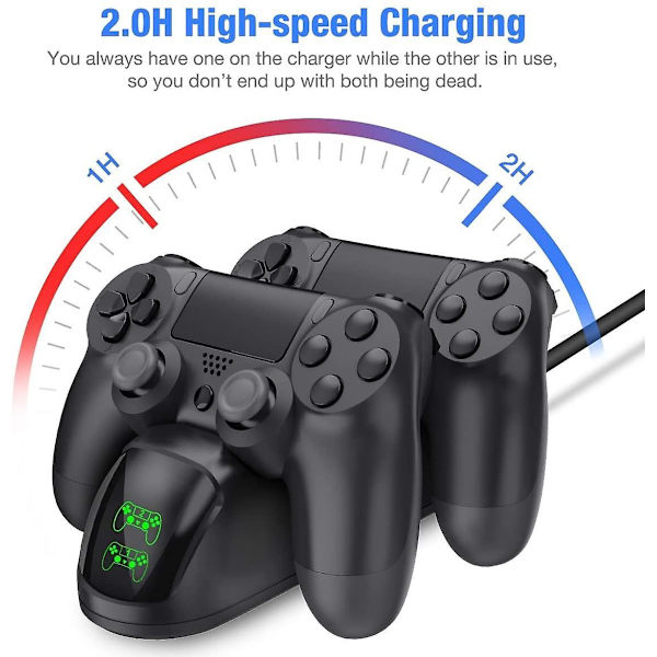 Ps4 Controller Charger For Ps4 / Ps4 Slim / Ps4 Pro