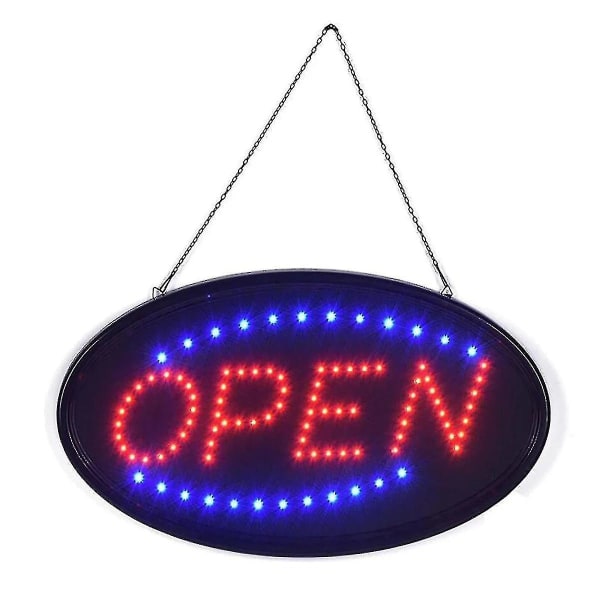 Led Store Open Sign Logo Advertising Light Board Shopping Mall Bright Animated Motion Neon Business Store Billboard -
