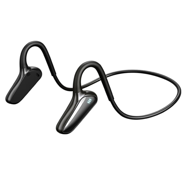 M-d8 Bluetooth-yhteensopivat kuulokkeet luujohtotekniikalla Ipx5 vedenpitävät Bt5.0 korvakoukku langattomat stereokuulokkeet urheiluun Black