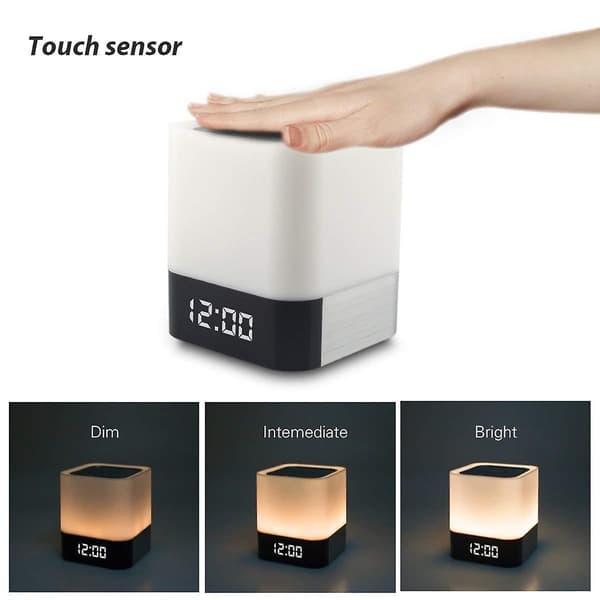 Bluetooth Speaker Lamp Led Touch Night Light Portable Wireless Speaker Bedside Lamp