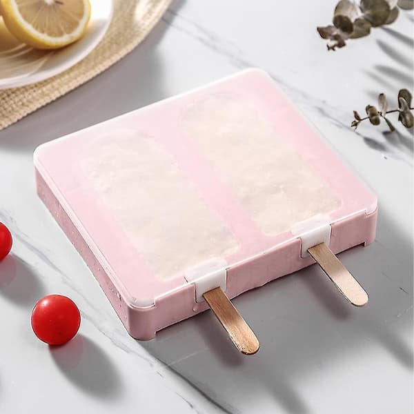 Silikonform for frossen iskrem, ispinner og kake Pink