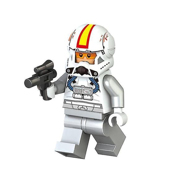 8 stk. Imperial Commando Tank Soldat Puslespil Samlet Byggeklods Minifigur Legetøj