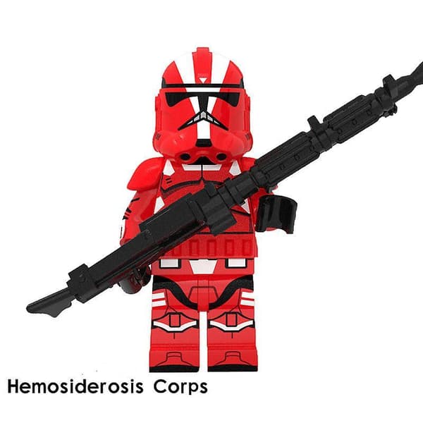 8pcs Star Wars Children's Assembled Building Blocks Minifigure Toys