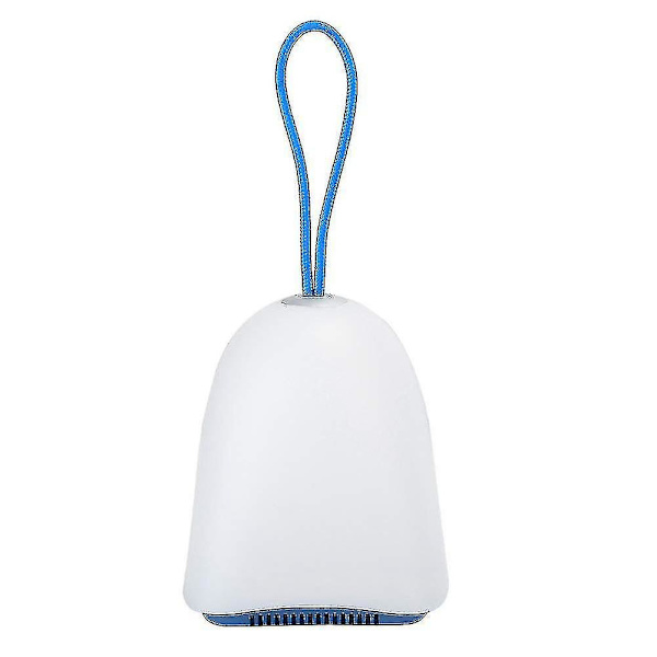 LED Natlampe Smart Højttaler Bærbar Trådløs Bluetooth Touch Kontrol Højttaler Blue