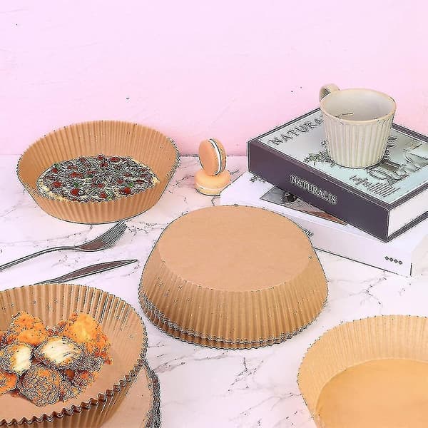 140 stk. Airfryer Engangspapirforing Non-stick Airfryer Foringer