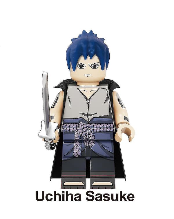 8pc Naruto Uzumaki Naruto Assembled Building Block Minifigure