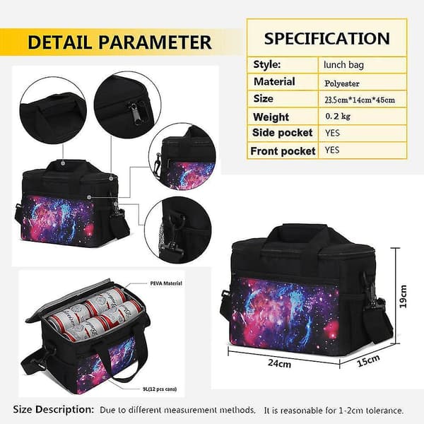 Naruto Series Backpack Four-piece School Bag Messenger Bag Lunch Bag Pencil Case