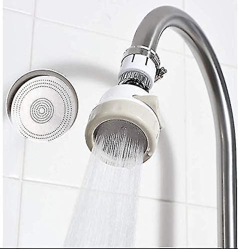 Water Saving Filter, 360 Degree Removable Kitchen Faucet Tap, 3 Modes Adjustable Shower Head Filter Sprayer