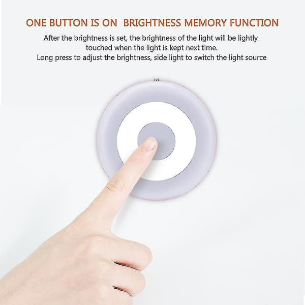 Rechargeable bedroom touch LED night light