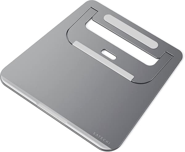 Lettvekts Laptopstativ i Aluminium - Kompatibelt med MacBook, MacBook Pro, Microsoft Surface Pro og
