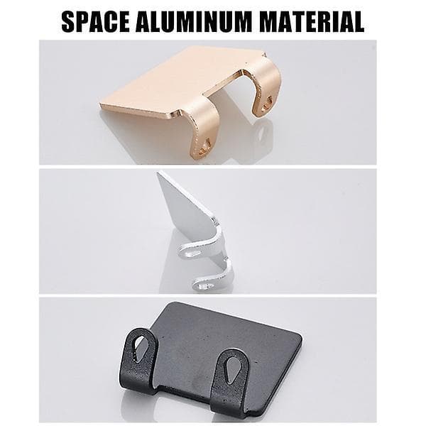 2pcs Punch Free Shaving Razor Holder Men Shaving Shaver Storage Hook silver