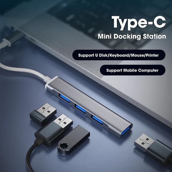 USB-C-telakka-adapteri