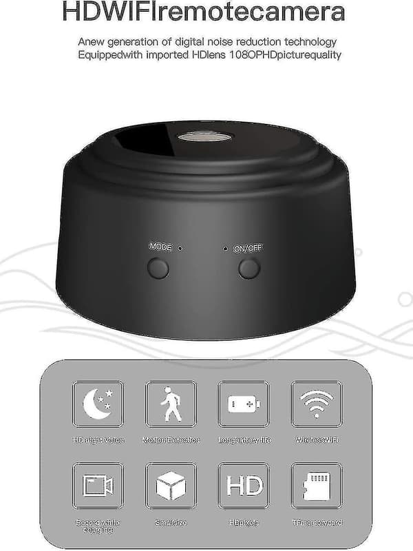 A9 Mini Wireless Wifi Surveillance Camera 2.4ghz 1080p Smart Surveillance Camera Night Vision Indoor