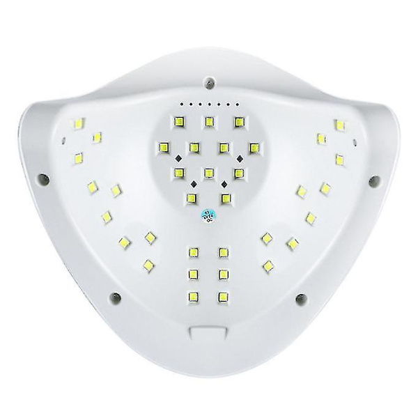 LED Neglelampe 120W Neglehærdende UV Lampe, LED Negletørrer Til Gelpolering Med Smart Sensor/4 Timerindstillinger US plug