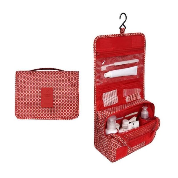 Sminkepung med høy kapasitet, vanntett toalettveske, oppbevaringsvesker for reise, reisesett, dameveske, Neceser Organizer Style 5
