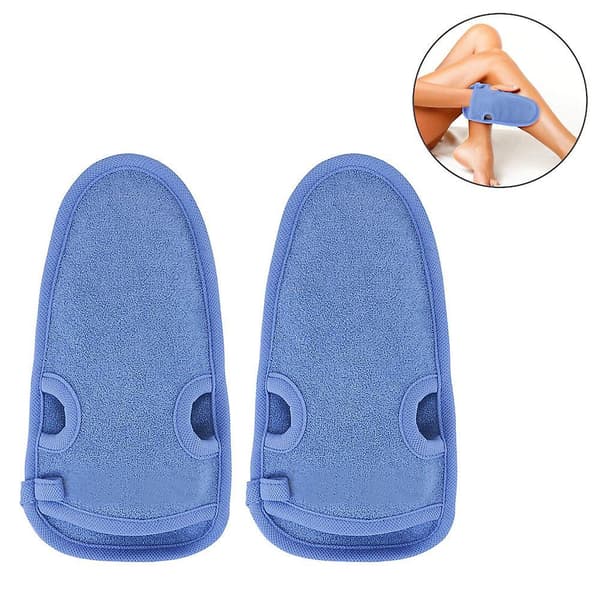2pcs Exfoliating Gloves Body Scrub Exfoliator Scrubbing Remover