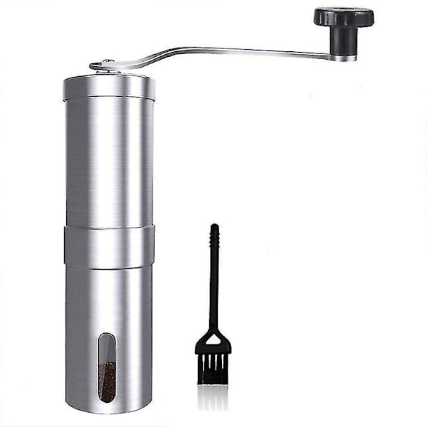 Bærbar Håndkværn i Rustfrit Stål Bean Grinder Håndkværn C