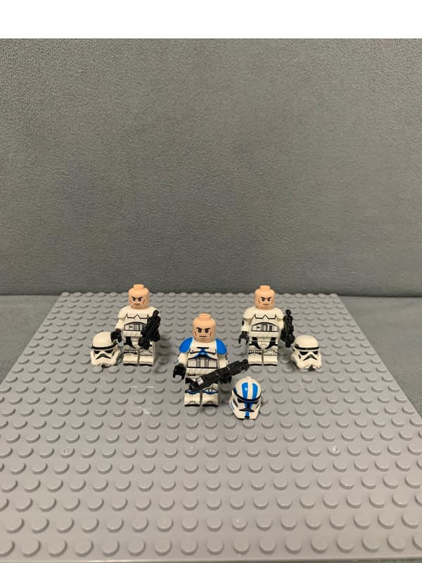 21 stk. Star Wars Empire Storm Trooper Minifigurer Børnelegetøj