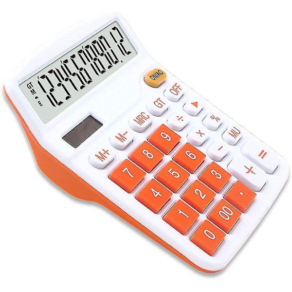 Basic Calculators Desktop Solar Battery Dual Power Dedicated Financial Calculator Multifun