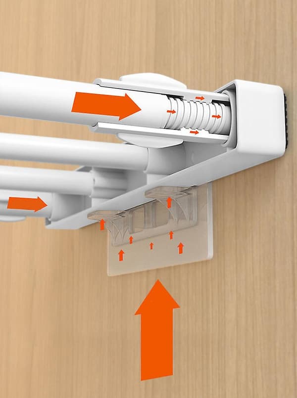 2/6 Pcs Shelf Support Adhesive Pegs Closet Partition Bracket Cabinet Support Clips Wall Hanger Sticker For Kitchen Bathroom 6pc