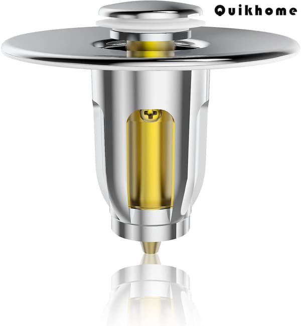 Universal Stainless Steel Pop-up Bounce Core Basin Drain Filter Hair Catcher Deodorant Bath Stopper Kitchen Bathroom Tool
