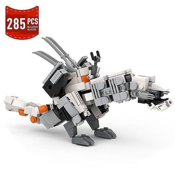 Game Horizons Serrated Thunder Mechanical Beast Building Blocks Classic Game Cool Action Figures Bricks Model Children Toys 577PCS