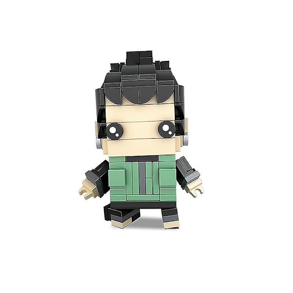 One Piece Byggeklodser Legetøj Luffy Zoro Figur Naruto Byggeklodser Kakashi Klods Cube Legetøj Små Partikler Børn Puslespil 19