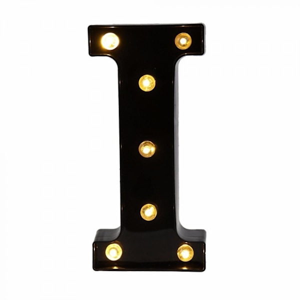 Led  Letter Lights New Design Light Up Black Letters For Events Wedding Party Birthday Home Bar Diy Decoration B091-361 I