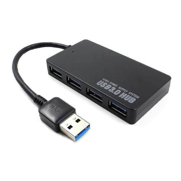 4 Speed Port Usb 3.0 Multi Hub Splitter Expansion Cable Adapter For Pc Laptop