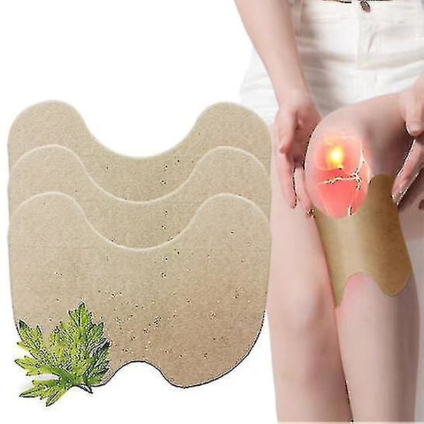 Knee Heat Patch Warming Herbal Plaster Knee Pain Relief Patch Knee Discomfort Relief Plaster