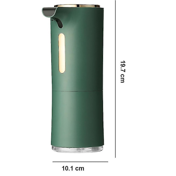 Automatic Soap Dispenser Touchless Battery Operated Foam Liquid Green