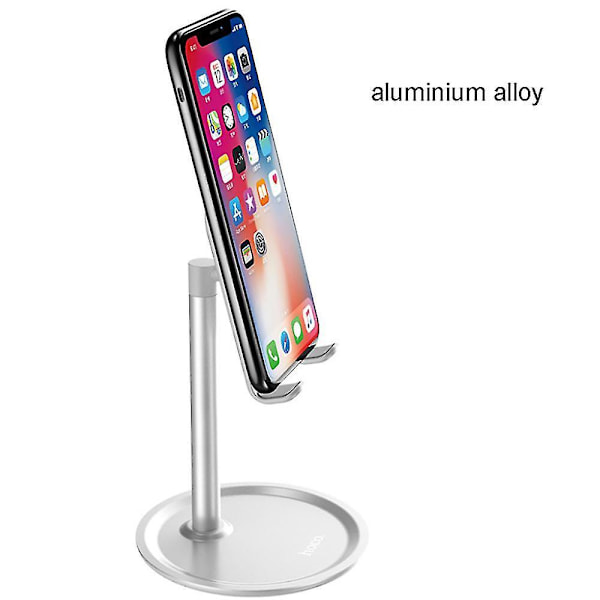 Metal Desktop Mobile Phone Bracket Lazy Ipad Tablet Computer An k1Silver
