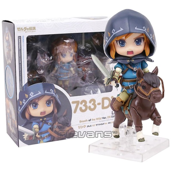 Breath Of The Wild Link 733 Dx Edition Doll Pvc Action Figure Collectible Model Toy 733DX box