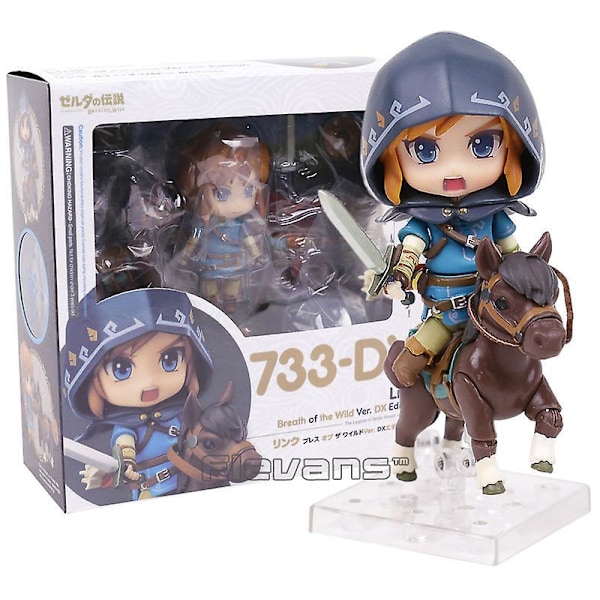 Breath Of The Wild Link 733 Dx Edition Dukke Pvc Action Figur Samlerobjekt Model Legetøj 733DX box