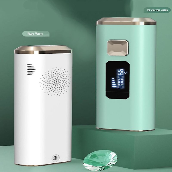 IPL Epilator LCD Permanent Pulserende Lys Enhed Professionel Kvinder Laser Epilator Ansigts Krop Kvinde Smertefri Hårfjerning White