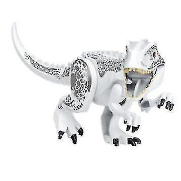 Jurassic Dinosaur World Series Byggesten Triceratops Indominus Rex Store Figurer Klodser Legetøj|klodser