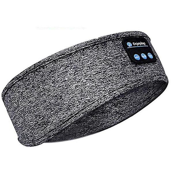 Sleep Headphones Bluetooth Headband Sleep Headset Bluetooth Headscarf Sports Headband Wireless gray