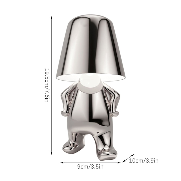 Thinker - Lamp Collection Creative Little Golden Man Living Room Table Light Home Decoration Gift Mr-WHO